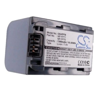Лот: 15546735. Фото: 1. CS-FP70 - Sony NP FP-70. Аккумуляторы, зарядные