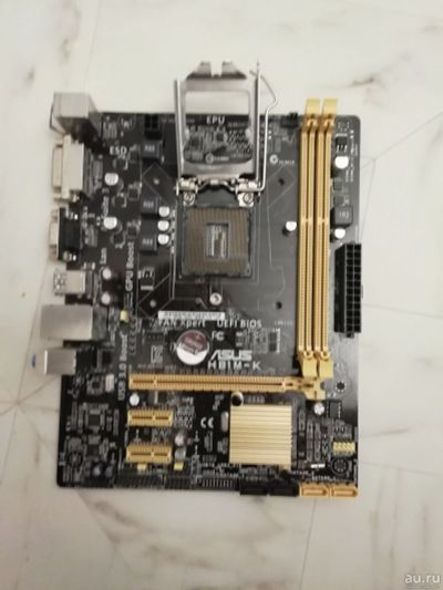 Лот: 18561597. Фото: 1. asus h81m-k. Материнские платы