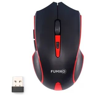 Лот: 24915336. Фото: 1. Мышь беспрводная Fumiko FMA-09-R... Клавиатуры и мыши