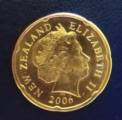 Лот: 19534180. Фото: 1. Новая Зеландия 20 центов 2006... Австралия и Океания