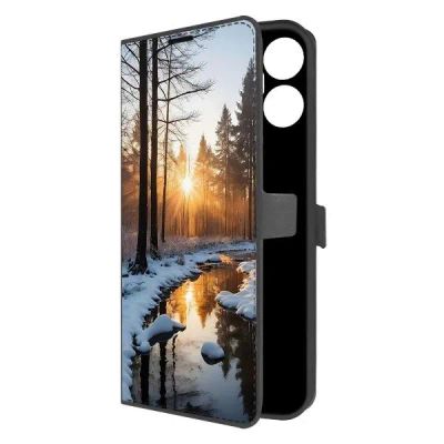 Лот: 25385386. Фото: 1. Чехол Krutoff Eco Book "Весна... Чехлы, бамперы