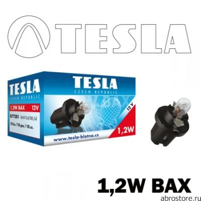 Лот: 8226033. Фото: 1. TESLA 1,2W BAX лампа автомобильная... Оптика и освещение