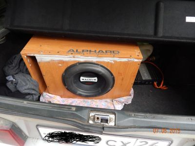 Лот: 5510164. Фото: 1. alphard magnum m12d4 + Усилитель... Сабвуферы
