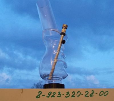 Лот: 3267910. Фото: 1. Акриловый Бонг 40см Acrylic Handle... Аксессуары и запчасти для кальянов