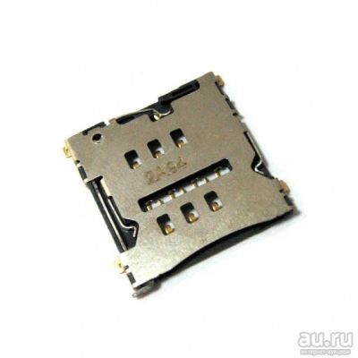 Лот: 8299998. Фото: 1. Коннектор SIM HTC One X (S720e... Шлейфы, разъёмы
