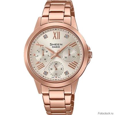 Лот: 21236219. Фото: 1. Casio SHE-3516PG-9A. Оригинальные наручные часы