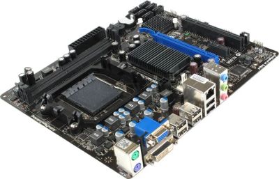 Лот: 11508532. Фото: 1. Материнская плата MSI 760GM-P23... Материнские платы