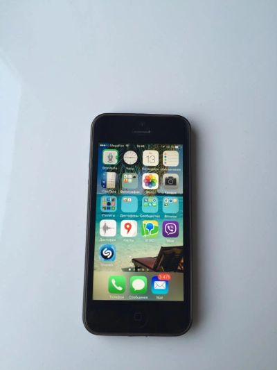 Лот: 6611154. Фото: 1. iphone 5 16 Gb black. Смартфоны