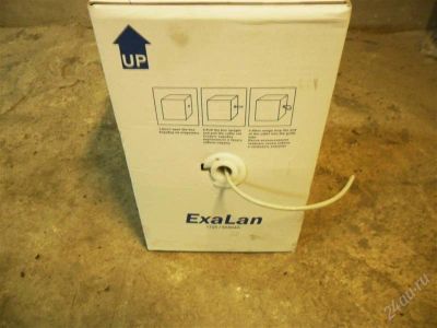Лот: 813662. Фото: 1. Витая пара ExaLan UTP 5e 4 пары... Другое (сетевые устройства)