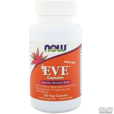 Лот: 15467061. Фото: 1. Now Foods Eve USA, мультивитамины... Спортивное питание, витамины