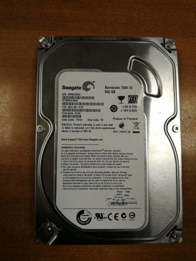 Лот: 11525872. Фото: 1. Жесткий диск Seagate Barracuda... Жёсткие диски