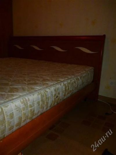 Лот: 2539042. Фото: 1. Кровать с ортопедическим матрасом... Кровати