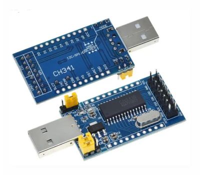 Лот: 25239292. Фото: 1. CH341B — Универсальный USB-программатор. Микроконтроллеры