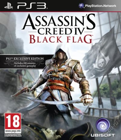 Лот: 8186542. Фото: 1. Assassin's Creed IV. Черный флаг... Игры для консолей