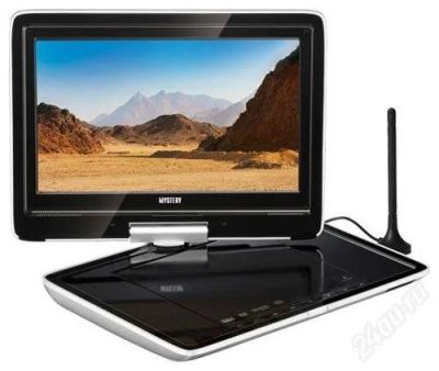 Лот: 1343402. Фото: 1. mistery mps-907 диски TV- DVD-плеер... Плееры