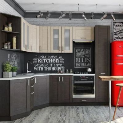 Лот: 9899452. Фото: 1. Кухня Лофт. Кухонные гарнитуры