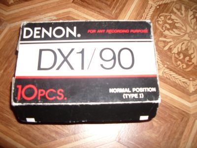 Лот: 14647290. Фото: 1. корбка от кассет DENON japan раритет. Предметы интерьера и быта