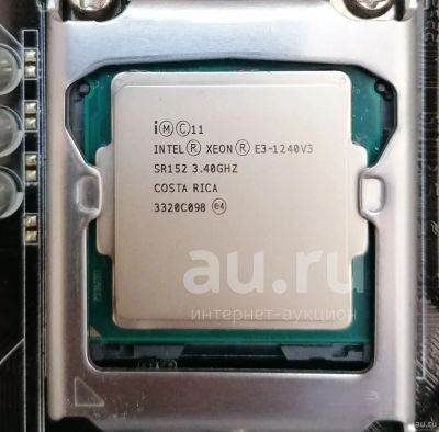 Лот: 19394273. Фото: 1. Intel Xeon 1240v3. Процессоры
