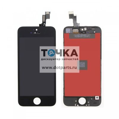 Лот: 12635332. Фото: 1. Дисплей Apple iPhone 5S + тачскрин... Дисплеи, дисплейные модули, тачскрины