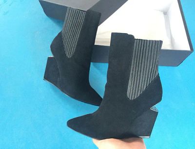Лот: 9181723. Фото: 1. Ботиночки Alexander Wang замша... Ботинки, полуботинки