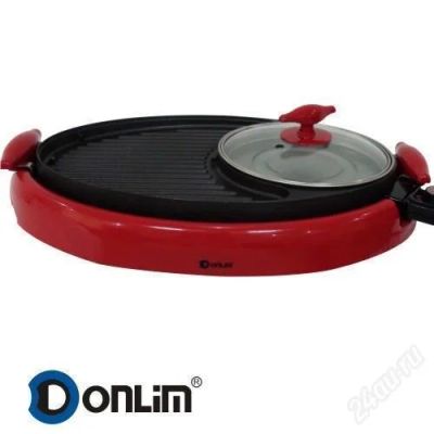 Лот: 2953376. Фото: 1. Барбекью электрогриль [BBQ3608H... Сковороды и сотейники