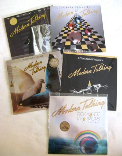 Лот: 8514843. Фото: 1. LP винил Modern Talking - Пять... Аудиозаписи