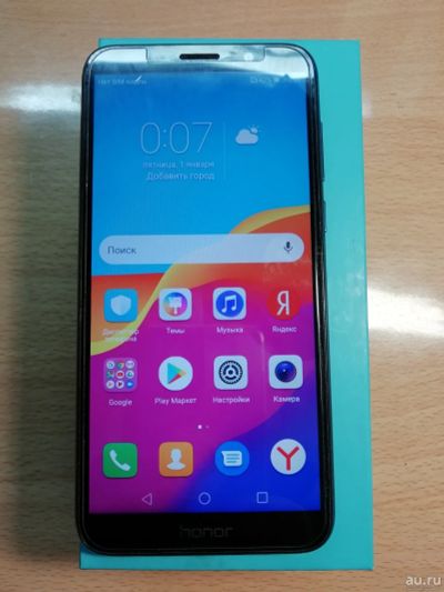 Лот: 15324387. Фото: 1. 5.45" Смартфон Honor 7A 2/16Гб... Смартфоны