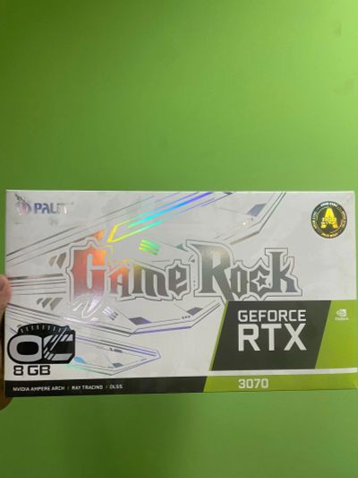Лот: 20278118. Фото: 1. GeForce RTX 3070 Palit Game Rock. Видеокарты