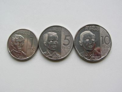 Лот: 12142828. Фото: 1. Филиппины набор из 3 монет 1... Наборы монет