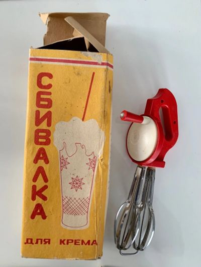 Лот: 15253459. Фото: 1. Сбивалка для крема. СССР. Предметы интерьера и быта