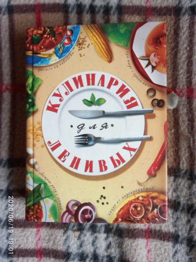 Лот: 16175691. Фото: 1. Книга-Кулинария для ленивых. Кулинария