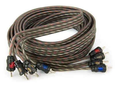 Лот: 13125792. Фото: 1. Aura RCA-0450 RCA-кабель 5 метров. Аксессуары для автозвука