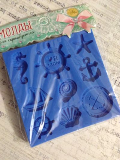 Лот: 8875341. Фото: 1. Молд для скрапбукинга Морской. Скрапбукинг