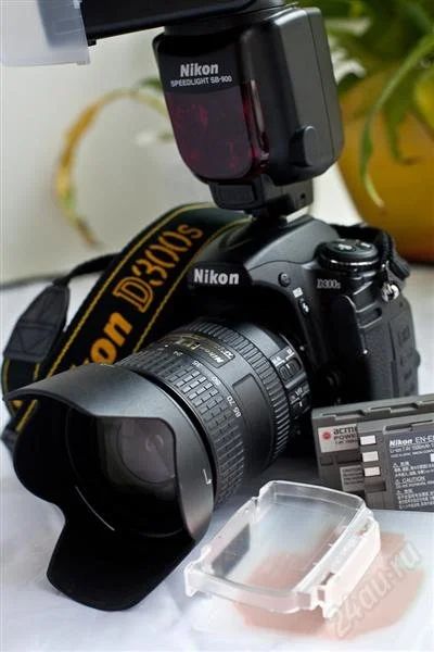 Лот: 2039333. Фото: 1. d300s + 16-85 + sb900 (гарантия... Цифровые зеркальные