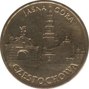 Лот: 5063939. Фото: 1. 2 злотых 2009 Польша, Ченстохова... Европа