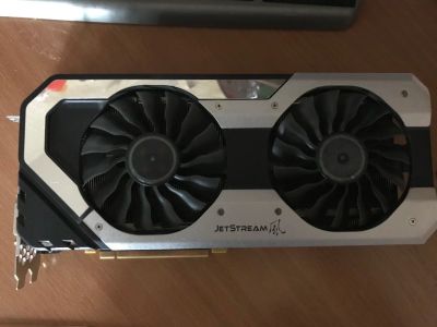 Лот: 12446452. Фото: 1. GeForce GTX PaLit 1070 jetstream. Видеокарты