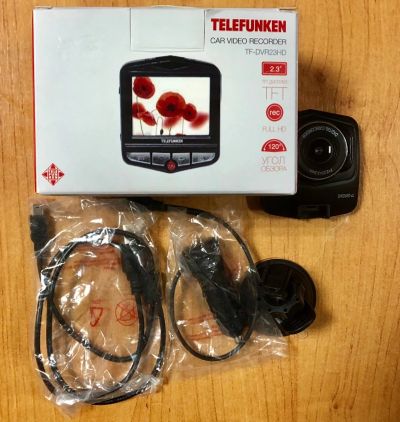 Лот: 13499445. Фото: 1. Видеорегестратор Telefunken TF-dvr23hd. Видеорегистраторы,  радар-детекторы, системы парковки