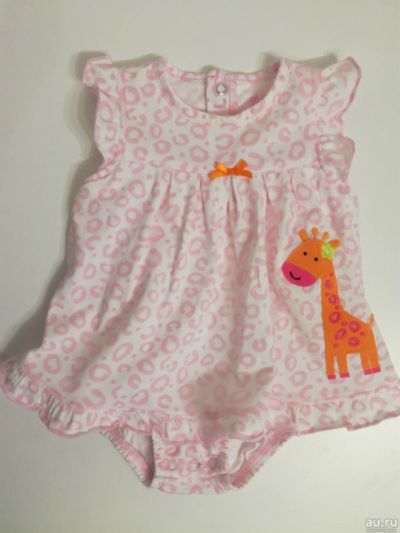 Лот: 15732604. Фото: 1. Боди-платье Carters. Платья, сарафаны