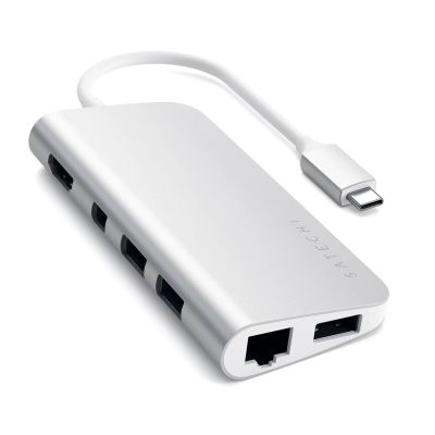Лот: 21763577. Фото: 1. USB адаптер Satechi Aluminum 9-в-1... USB-флеш карты