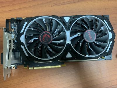 Лот: 15257988. Фото: 1. MSI GeForce GTX 1070 Ti ARMOR... Видеокарты