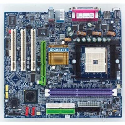 Лот: 1014137. Фото: 1. MB S-754 Gigabyte GA-K8VM800M... Материнские платы