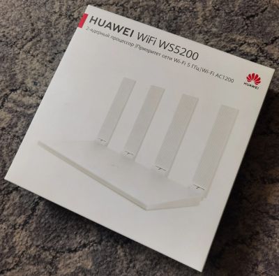 Лот: 19019454. Фото: 1. Новый!! WiFi-роутер Huawei WS5200... Маршрутизаторы (роутеры)