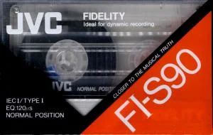 Лот: 7257988. Фото: 1. Кассета JVC F1-S90. Кассетные деки, магнитофоны