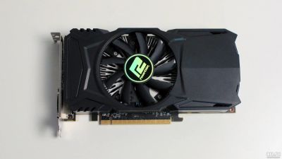 Лот: 18041330. Фото: 1. Видеокарта RX460 2 GB PowerColor. Видеокарты