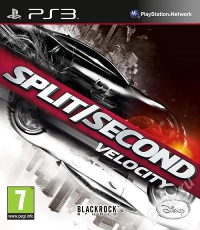 Лот: 433923. Фото: 1. SPLIT/SECOND PS3 РУС ВЕР. Игры для консолей