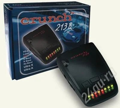 Лот: 245612. Фото: 1. Радар-детектор Crunch 213B. Другое (оснащение, оборудование, аксессуары)