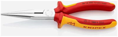 Лот: 20211695. Фото: 1. Длинногубцы 200 мм VDE KNIPEX... Ручной инструмент