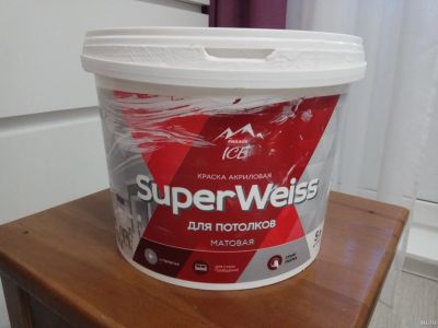 Лот: 13996887. Фото: 1. Краска акриловая Super Weiss для... Краски, лаки, растворитель