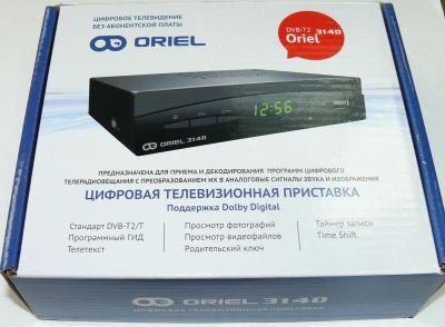 Лот: 6799281. Фото: 1. Цифровая телевизионная приставка... Цифровое, спутниковое ТВ