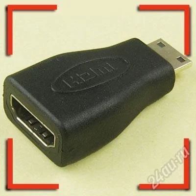 Лот: 2671932. Фото: 1. Переходник, адаптер HDMI - mini... Шлейфы, кабели, переходники